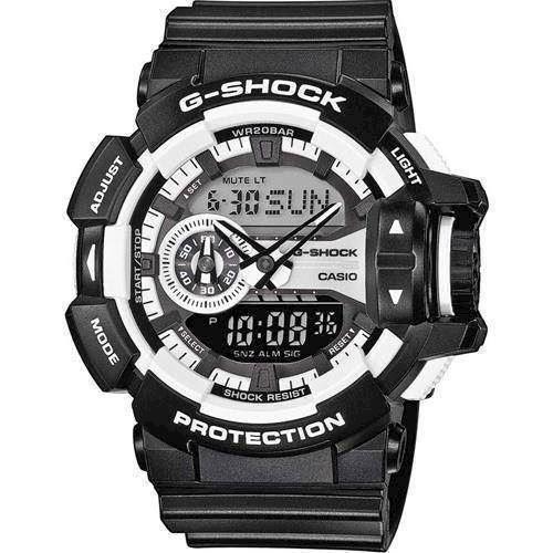 Image of Sort G-Shock ur med frække hvide effelter